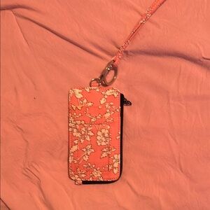 Floral Pink Phone Wallet Case